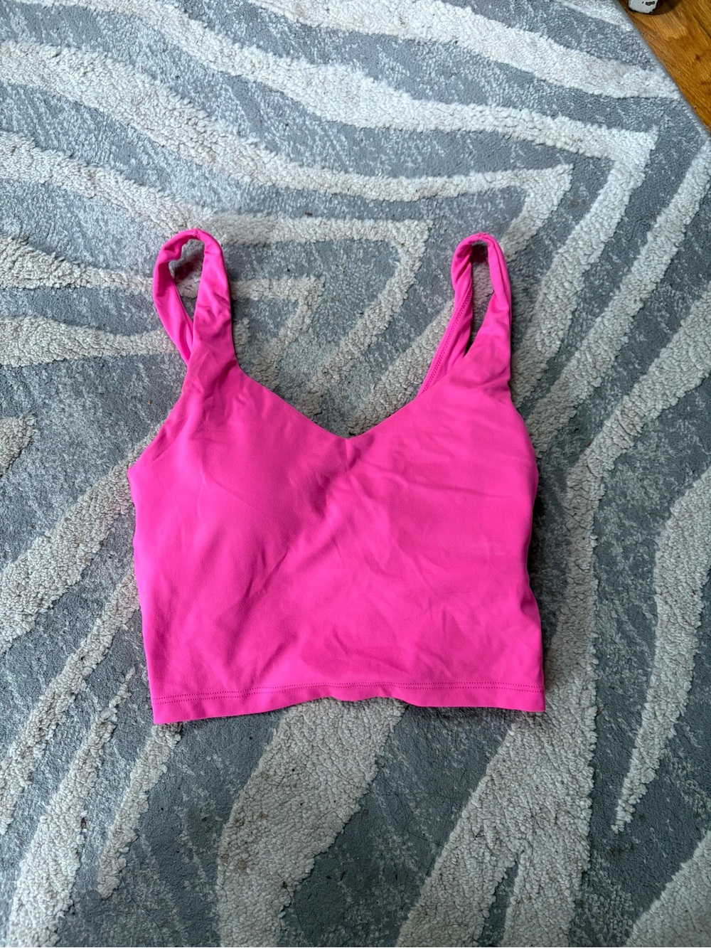 Aerie offline bright pink athletic tank